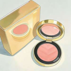 Paleta de Rubor <span class=keywords><strong>Mineral</strong></span> Facial de Marca de Alta Gama Personalizada de Fábrica, Alta Pigmentación, Polvo Vegano Puro, Resistente al Agua, Mate - Product Image 4