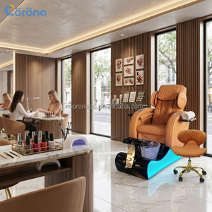 Sillón de Masaje Eléctrico para Pies, Silla de Pedicura, Silla de Spa para Salón de Belleza con Baño de Pies - Product Image 2