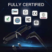 Lunettes intelligentes portables OEM et ODM HD VR AR avec caméra étanche Solutions matérielles et logicielles IoT légères
