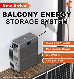 สถานีไฟฟ้าพกพา Deye 1000W 2000Wh LiFePO4 แบบต่อพ่วงได้ ชุดออลอินวัน ระบบกักเก็บพลังงานสำหรับระเบียง - Product Image 2