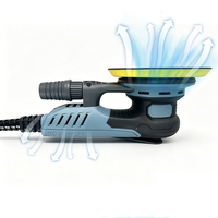 Lijadora Orbital Rotativa de 6 Velocidades, 400W, Eléctrica, con Cable, sin Escobillas, para Pulir Automóviles