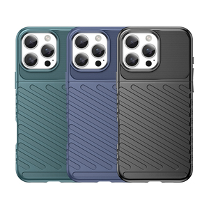 เคสป้องกันโทรศัพท์ TPU แบบนิ่มกันตกยอดนิยมเคสป้องกันโทรศัพท์คาร์บอนไฟเบอร์สำหรับ iPhone 16 Pro Max 15 12 13 - Product Image 6