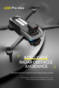 NOUVEAU Drone RC <span class=keywords><strong>AE8</strong></span> <span class=keywords><strong>Pro</strong></span> Max avec évitement d'obstacles sans balais, double caméra HD, hélicoptère, distance de 5 km, drone GPS quadricoptère, jouets - Product Image 3