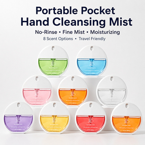 Portable Plastic <b>Spray</b> <b>Bottle</b> <b>Mini</b> Mist Sprayer Hand Sanitizer Container Custom Printed Logo Personal Care Promotional Gift - Product Image 3