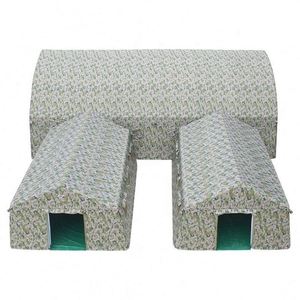 Abri d'urgence temporaire extérieur en tissu Oxford, une chambre, haute qualité, avec logo personnalisé, pour réfugiés et secours en cas de catastrophe, idéal pour l'hiver. - Product Image 5