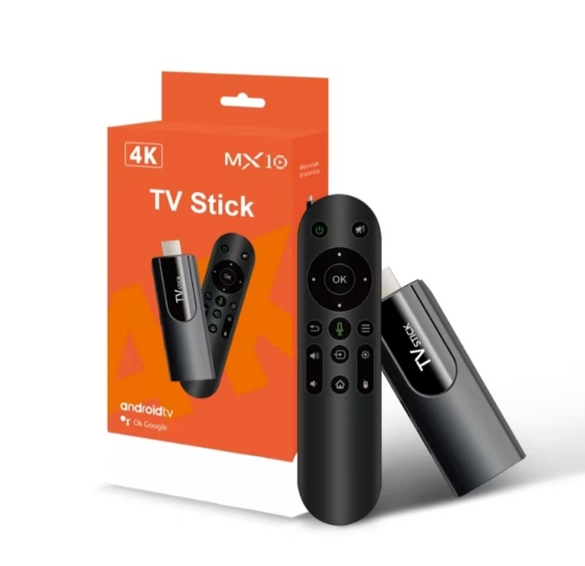 Factory Direct Sales MX10 TV Stick Mini TV Stick Android 13.0 Allwinner H618 Quad Core Anti-shake With Remote Control TV Box