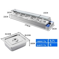 Chauffe-Plats Professionnel en Acier Inoxydable Argenté, Meilleure Vente, pour Buffets et Traiteurs Commerciaux, Boulangeries