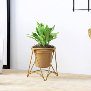 <span class=keywords><strong>Maceta</strong></span> minimalista de Metal para flores, soporte Vertical de escritorio para flores, soporte de exhibición para plantas, nórdico, venta al por mayor - Product Image 2