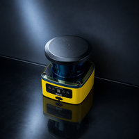Système de sécurité KLM - Laser LiDAR - Scan à 276 degrés - Protection de sécurité à 8 m - Sortie PNP pour éviter les collisions des AGV