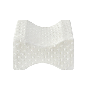 Oreiller de repos pour le soutien de la posture des <span class=keywords><strong>genoux</strong></span> et des jambes en mousse à mémoire de forme tricotée pour une utilisation en chambre - Product Image 2