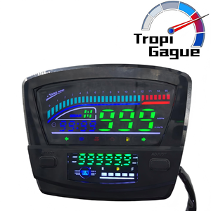 Für HONDA EX5 <span class=keywords><strong>HIPOWER</strong></span>/EX5 DREAM <span class=keywords><strong>LED</strong></span> Digitaler Tachometer Zweite Generation Digitaler Elektronischer Geschwindigkeitsmesser - Product Image 1