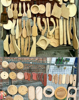 Equipo de Fresado Automático para Copiar Diseños en Madera, para Mangos de Cucharas, Peines, Juguetes de Madera, Máquina de Producción CNC