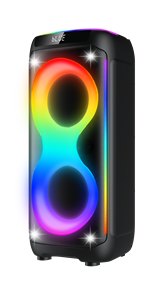 2025 nuevo Altavoz <span class=keywords><strong>Bluetooth</strong></span> doble de 6,5 pulgadas mejor venta en línea, máquina de karaoke de 60W con dos micrófonos inalámbricos - Product Image 4