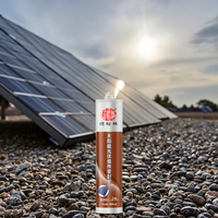 Adhésif étanche en Silicone PV de haute qualité pour module de boîte de jonction de panneau solaire Mastic de module PV Collage professionnel