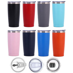 Nouvelle tasse isotherme de voiture en acier inoxydable 304 de 20 oz, style européen et américain, avec couvercle pulvérisateur, mug promotionnel durable - Product Image 2