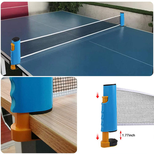 <span class=keywords><strong>Filet</strong></span> <span class=keywords><strong>de</strong></span> Tennis <span class=keywords><strong>de</strong></span> Table rétractable réglable 18 h, pour toutes les jeux <span class=keywords><strong>de</strong></span> <span class=keywords><strong>Ping</strong></span>-<span class=keywords><strong>Pong</strong></span> et bâtons, <span class=keywords><strong>filet</strong></span> <span class=keywords><strong>de</strong></span> remplacement réglable - Product Image 5
