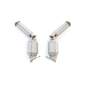 Colector de Escape Aislado de Alto Flujo Optimizado SS304 para Infiniti FX35 3.5 V6 2003-2008, Mejora de Potencia para Carreras - Product Image 3