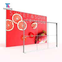 Stand pliable personnalisé pour fond de scène, directement de l'usine, avec équipe de conception en interne et consultation gratuite