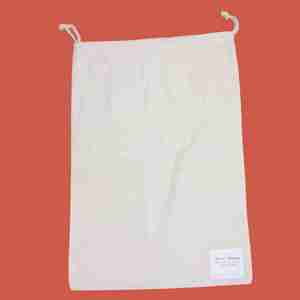 Restez authentique. Toujours. Sacs anti-poussière portables, écologiques, résistants à l'eau, en coton réutilisable, pour le rangement et l'organisation - Product Image 5