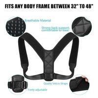 Prix usine Posture Correcteur Épaule Dos Soutien Ceinture Bretelles Épaule Posture Correction