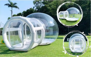 Hualong Transparent PVC <strong>Inflatable</strong> <strong>Bubble</strong> Play Set With Ball Pit Single Layer Commercial Grade Indoor Amusement Equipment - Product Image 6