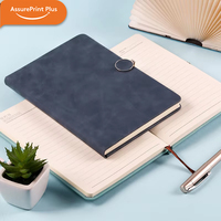 Ensemble cadeau de carnet en cuir à texture marbrée de qualité supérieure avec stylo, design unique, boucle en métal, journal rechargeable pour ensemble cadeau d'affaires