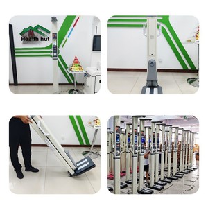Báscula Multifuncional Lejia HW-700A, Medidor de Altura, Peso y Grasa Corporal, con 1 Año de Garantía - Product Image 1