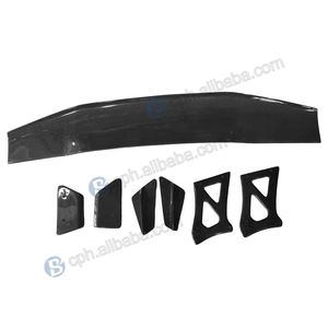 Aileron arrière personnalisé en fibre de carbone véritable pour Mitsubishi Lancer Evolution 10e génération, aileron arrière en fibre de carbone - Product Image 6