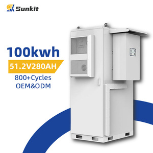 Solution de stockage solaire tout-en-un Sunkit SKT-100K BIPV 50kW/100kWh, système hybride connecté au réseau, IP55, tension de système 358,4V, garantie 10 ans - Product Image 1