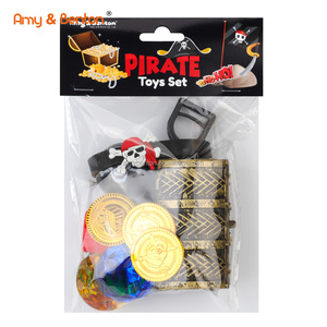 Juego <span class=keywords><strong>de</strong></span> juguetes piratas personalizados para niños, juguetes piratas Retro para fiesta temática <span class=keywords><strong>pirata</strong></span>, suministros <span class=keywords><strong>de</strong></span> Cosplay <span class=keywords><strong>de</strong></span> Halloween, anillo <span class=keywords><strong>de</strong></span> monedas con parche en el ojo - Product Image 6