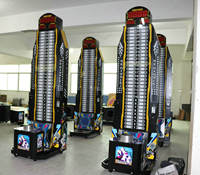 Neuer Indoor Arcade Hammer Stanzen Boxen Sportspiel automat Lotto schein Elektronischer Vergnügung hammer Schlags piel automat