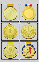 Vente en gros de médailles sportives personnalisées en alliage de zinc plaqué or, argent et bronze, modèle 088 pour événements
