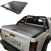 Couverture de benne rigide rétractable manuelle en alliage d'aluminium étanche à prix abordable pour pick-up 4x4 Isuzu DMAX