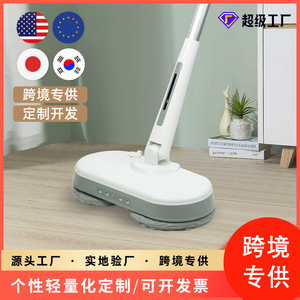 Electric Mop Cordless Battery Powered Floor <b>Cleaner</b> With Water <b>Spray</b> For Home Use 150 Sqm Coverage White - Product Image 5