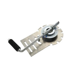 Conjunto de manivela de transmisión <span class=keywords><strong>manual</strong></span> universal para sistemas de lona con cable |   Manivela de Cadena de Alta Resistencia para Camiones Volquete y Remolques - Product Image 6