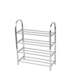 ברזל כבד chromiun מעמד rack מדף תצוגת נעליים