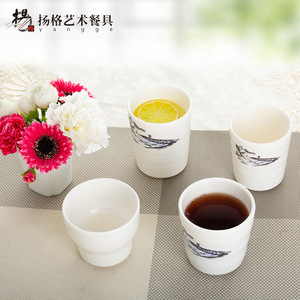 Yangge Melamine Dinnerware <b>Set</b> Bowl Condiment Dish Spoon Hotel <b>Restaurant</b> Commercial Tableware Bpa Free - Product Image 4
