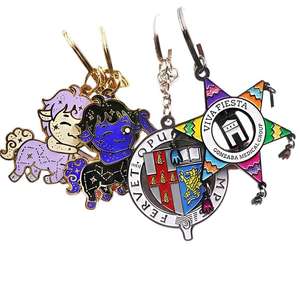 パーソナライズキーホルダー ハード/ソフトエナメル 2D/3Dメタルロゴ ブランド文字入り カスタムエナメルキーチェーン 販促用ファッションキーリング カスタム - Product Image 2