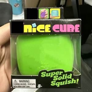 Newly Nice <b>Cube</b> Squishy Fluorescent <b>Glowing</b> Nice Ice <b>Cube</b> Needo Squishy Toys Need Ohhs Stress <b>Cube</b> Decompression Squeeze Toy - Product Image 4