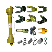 Agrarische Groothoek Cardan Spline Cross Yoke Adapter Universeel Gewricht Cover Rotavator Tractor Aandrijving Pto As