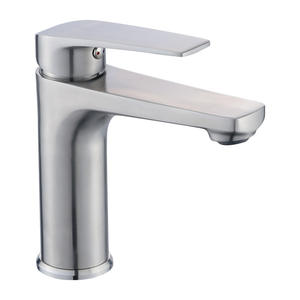 2025 Sanitary Bathroom Single-Hole <strong>Basin</strong> Faucet Deck Mounted Stainless Steel Water Mixer Hot Cold Hand <strong>Wash</strong> Tap Ceramic <strong>Valve</strong> - Product Image 5