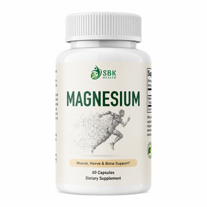 Cápsulas de Magnesio de Marca Propia, Magnesio para Mantener los Niveles de Electrolitos y Apoyar la Salud Ósea, Cápsulas de Galanga - Product Image 1