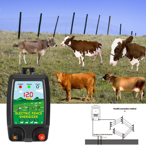 Électrificateur de clôture électrique à énergie <span class=keywords><strong>solaire</strong></span> haute tension 12KV, électrificateur de clôture <span class=keywords><strong>solaire</strong></span> pour <span class=keywords><strong>chevaux</strong></span> éléphants électriques pour la ferme australienne - Product Image 3
