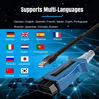 Cable Passthru J2534 V165 JLR SDD Pro Compatible con Win10 para Jaguar para Land Rover, Cable de Escáner OBD2