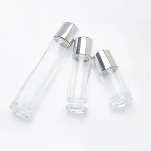 Hervulbare 20Ml 30Ml 50Ml Cilinder Glazen Verstuiver Lege Fijne Nevel Spray Parfum Fles