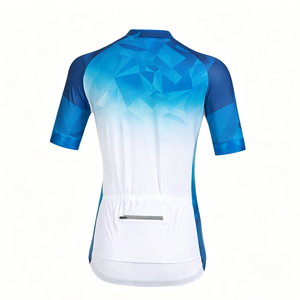 Maillot de vélo multi-imprimé pour femmes, impression de logo personnalisée, avec matériau écologique antibactérien à séchage rapide pour tous les terrains, été, femmes - Product Image 3