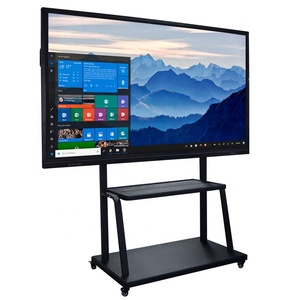 ไวท์บอร์ดอัจฉริยะแบบสัมผัสขนาด 65 นิ้ว 4K ยี่ห้อ LG พร้อมหน้าจอแสดงผลดิจิทัลแบบ Capacitive  สำหรับการเรียนการสอนแบบพกพา - Product Image 1