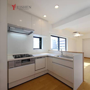 ตู้ครัวอลูมิเนียมอัลลอยด์สุดหรูทันสมัย พร้อมอ่างล้างจานแบบเกาะกลาง ชุดเฟอร์นิเจอร์ครัวสำเร็จรูปครบชุด - Product Image 3