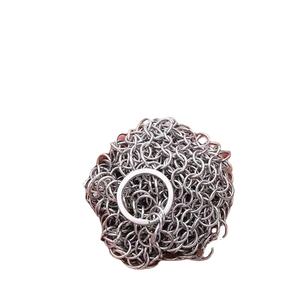 Cepillo de Limpieza de Acero Inoxidable para Cocina, Cepillo de Limpieza de Hierro Fundido, Cepillo de Cadena Metálica, Cepillo para Fregar - Product Image 5