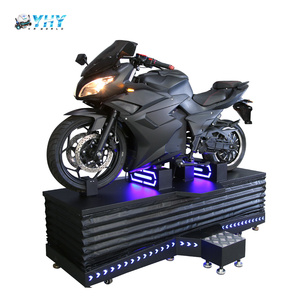 आर्केड असली ड्राइविंग सिम्युलेटर खेल मशीन 9d सवारी उपकरण मोटरबाइक वी. आर. रेसिंग खेल - Product Image 5